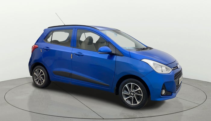 2017 Hyundai Grand i10 SPORTZ (O) AT 1.2 KAPPA VTVT, Petrol, Automatic, 54,807 km, Right Front Diagonal