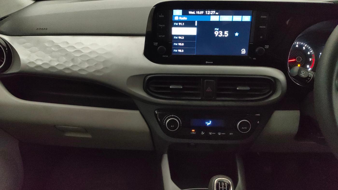 2021 Hyundai GRAND I10 NIOS SPORTZ 1.2 KAPPA VTVT CNG, CNG, Manual, 38,657 km, Air Conditioner