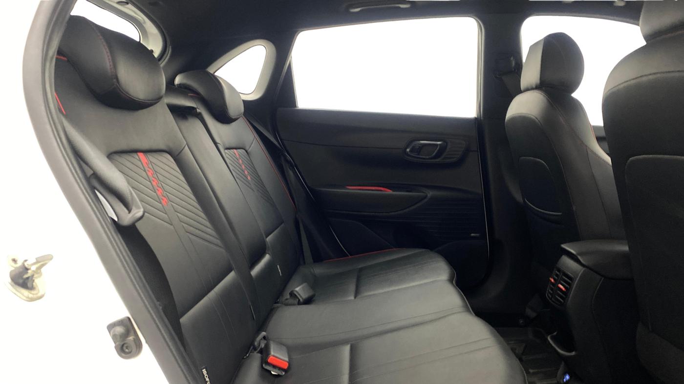 2022 Hyundai NEW I20 N LINE N8 1.0 TURBO GDI DCT, Petrol, Automatic, 72,740 km, Right Side Rear Door Cabin