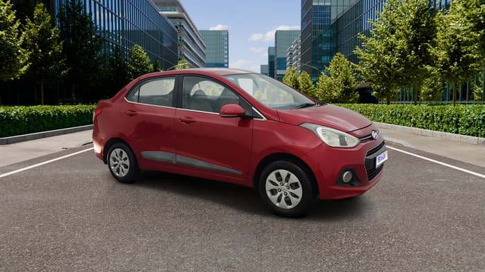 2014 Hyundai Xcent S 1.2, Petrol, Manual, 1,20,663 km, Right Front Diagonal