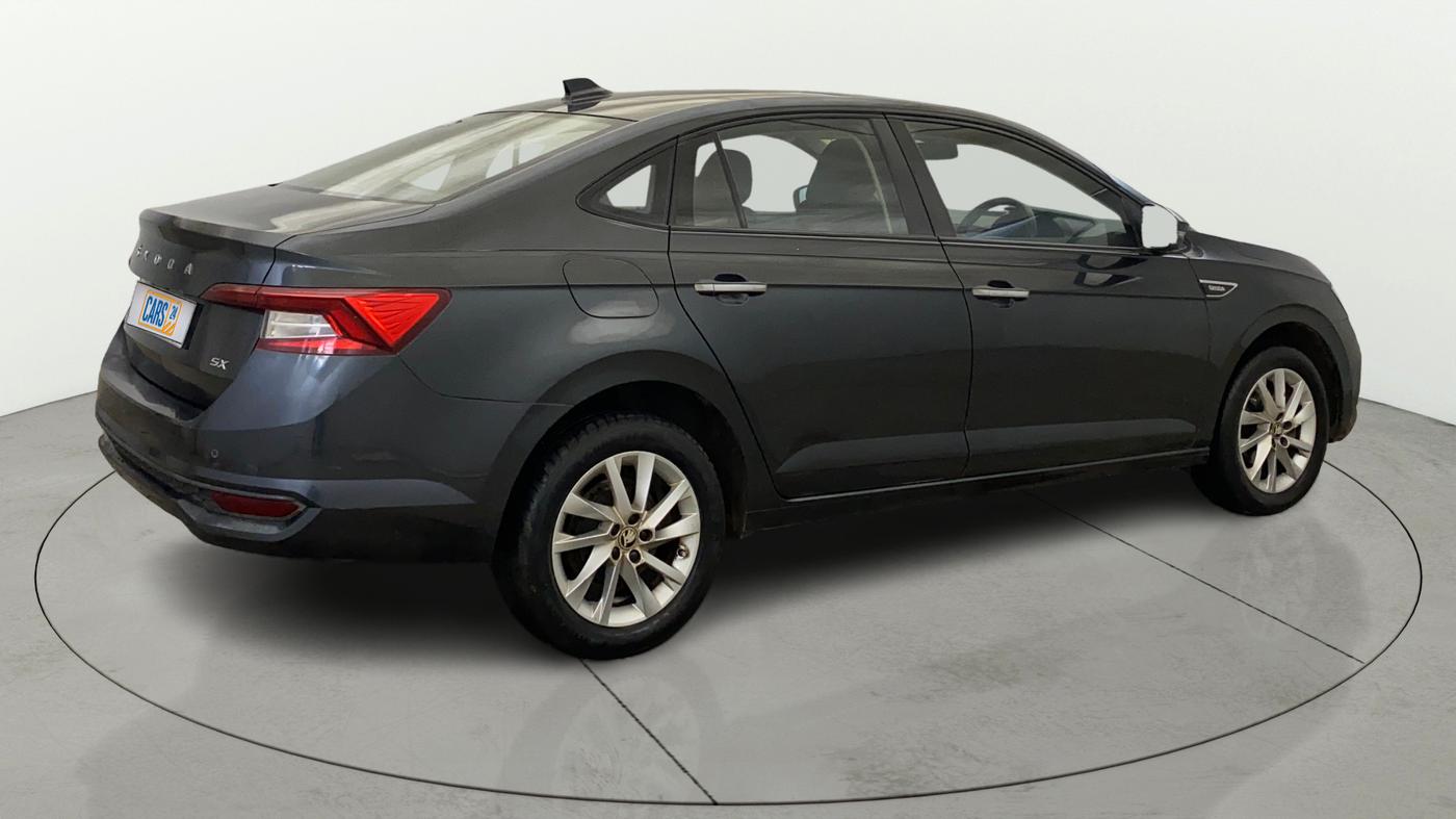2022 Skoda SLAVIA AMBITION 1.0L TSI MT, Petrol, Manual, 39,109 km, Right Back Diagonal