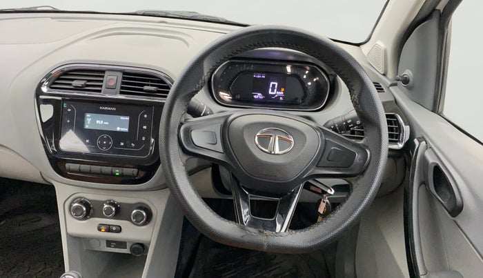 2022 Tata TIGOR XM CNG, CNG, Manual, 46,973 km, Steering Wheel Close Up