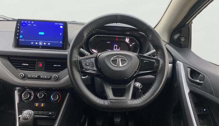 2021 Tata NEXON XM SUNROOF PETROL, Petrol, Manual, 57,668 km, Steering Wheel Close Up