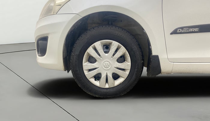 2013 Maruti Swift Dzire VXI, Petrol, Manual, 51,416 km, Left Front Wheel