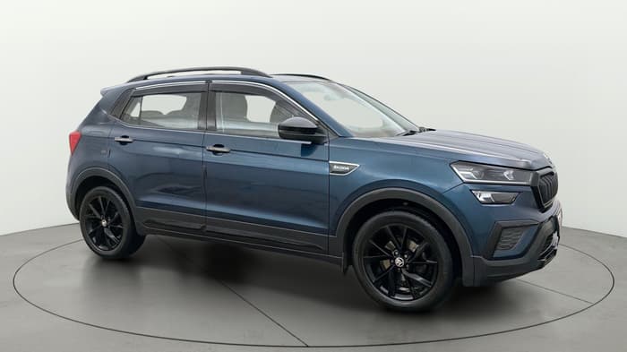 2024 Skoda KUSHAQ AMBITION 1.0L TSI MT, Petrol, Manual, 50,405 km, Right Front Diagonal