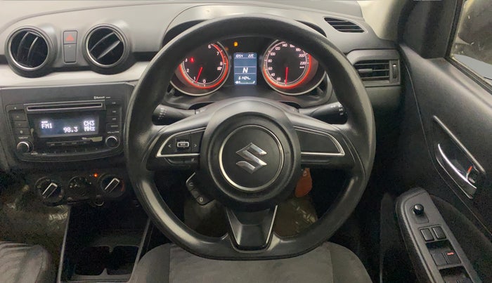2018 Maruti Swift VXI AMT, Petrol, Automatic, 61,367 km, Steering Wheel Close Up