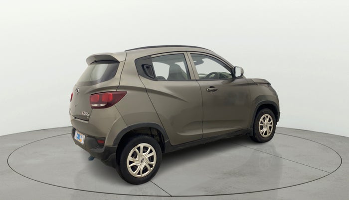2017 Mahindra Kuv100 K4 6 STR, Petrol, Manual, 91,898 km, Right Back Diagonal