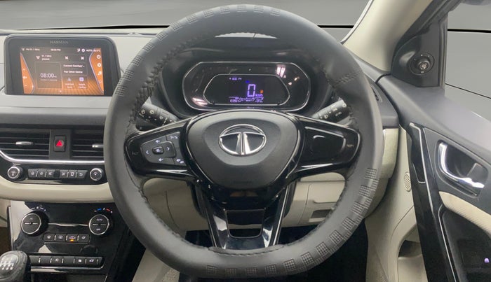 2020 Tata NEXON XZ PLUS PETROL, Petrol, Manual, 1,03,943 km, Steering Wheel Close Up