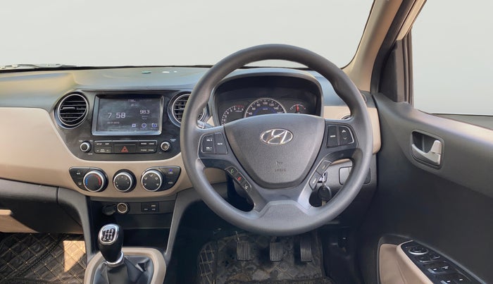 2018 Hyundai Grand i10 SPORTZ 1.2 KAPPA VTVT, Petrol, Manual, 37,122 km, Steering Wheel Close Up