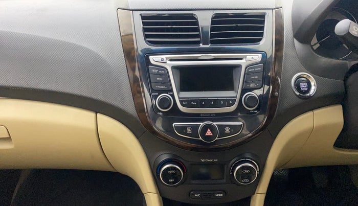 2015 Hyundai Verna FLUIDIC 4S1.6 VTVT SX O, Petrol, Manual, 70,607 km, Air Conditioner