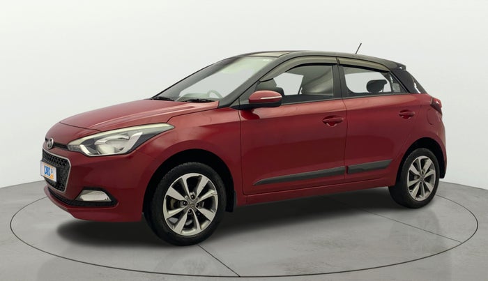 2017 Hyundai Elite i20 ASTA 1.2 DUAL TONE, Petrol, Manual, 1,00,868 km, Left Front Diagonal
