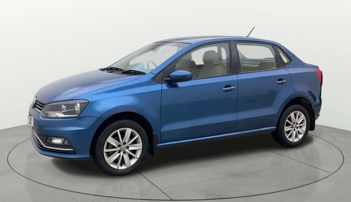 2016 Volkswagen Ameo HIGHLINE DSG 1.5 DIESEL , Diesel, Automatic, 1,01,403 km, Left Front Diagonal