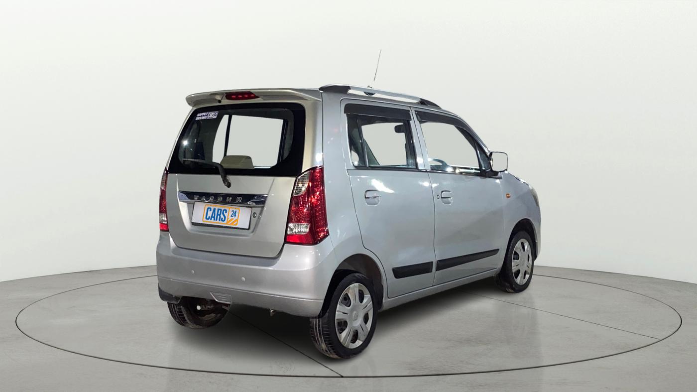 2018 Maruti Wagon R 1.0 VXI, Petrol, Manual, 79,787 km, Right Back Diagonal