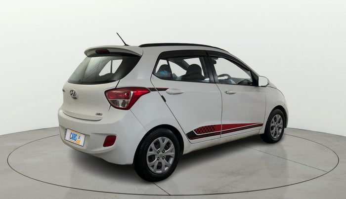 2016 Hyundai Grand i10 1.2 SPORTZ PRIME EDITION VTVT, CNG, Manual, 77,722 km, Right Back Diagonal