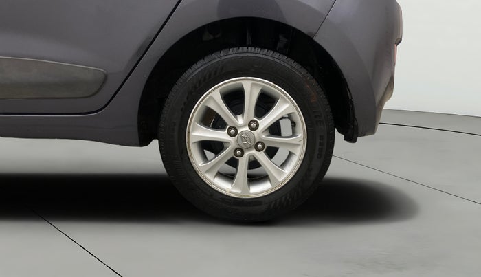 2015 Hyundai Grand i10 ASTA AT 1.2 KAPPA VTVT, Petrol, Automatic, 89,502 km, Left Rear Wheel