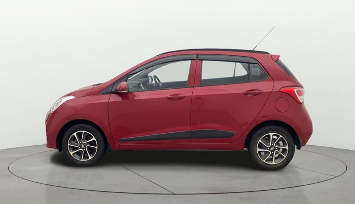 2017 Hyundai Grand i10 SPORTZ (O) AT 1.2 KAPPA VTVT, Petrol, Automatic, 96,928 km, Left Side