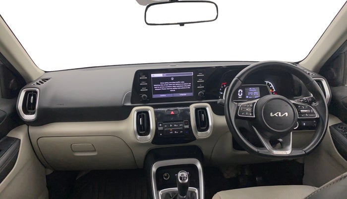 2022 KIA SONET HTX 1.0 IMT, Petrol, Manual, 79,993 km, Dashboard