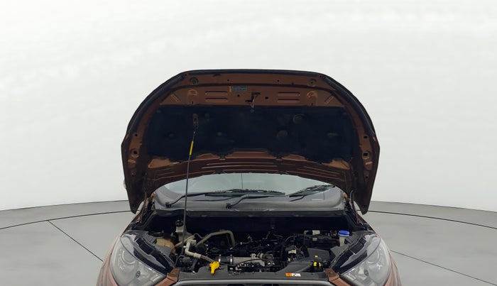 2019 Ford Ecosport TITANIUM 1.5L SPORTS(SUNROOF) DIESEL, Diesel, Manual, 1,04,043 km, Open Bonet