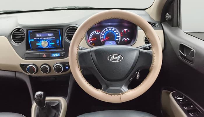 2014 Hyundai Grand i10 MAGNA 1.2 KAPPA VTVT, Petrol, Manual, 84,377 km, Steering Wheel Close Up