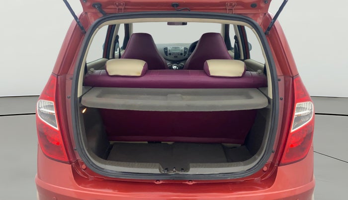 2013 Hyundai i10 SPORTZ 1.2 AT, Petrol, Automatic, 82,535 km, Boot Open Zoomed View