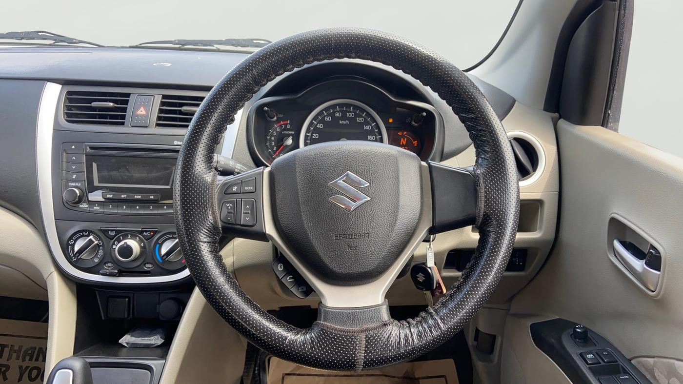2016 Maruti Celerio ZXI AMT (O), Petrol, Automatic, 62,980 km, Steering Wheel Close Up