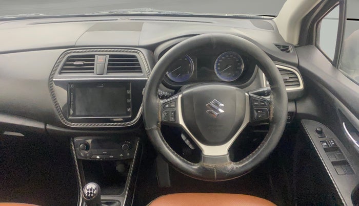 2017 Maruti S Cross ZETA 1.3, Diesel, Manual, 94,297 km, Steering Wheel Close Up
