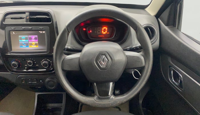 2019 Renault Kwid RXT 1.0 (O), Petrol, Manual, 44,011 km, Steering Wheel Close Up