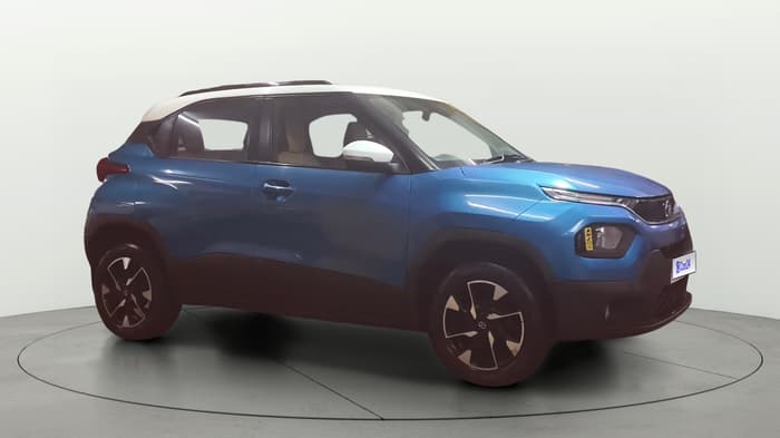 2021 Tata PUNCH CREATIVE  AMT, Petrol, Automatic, 75,021 km, Right Front Diagonal