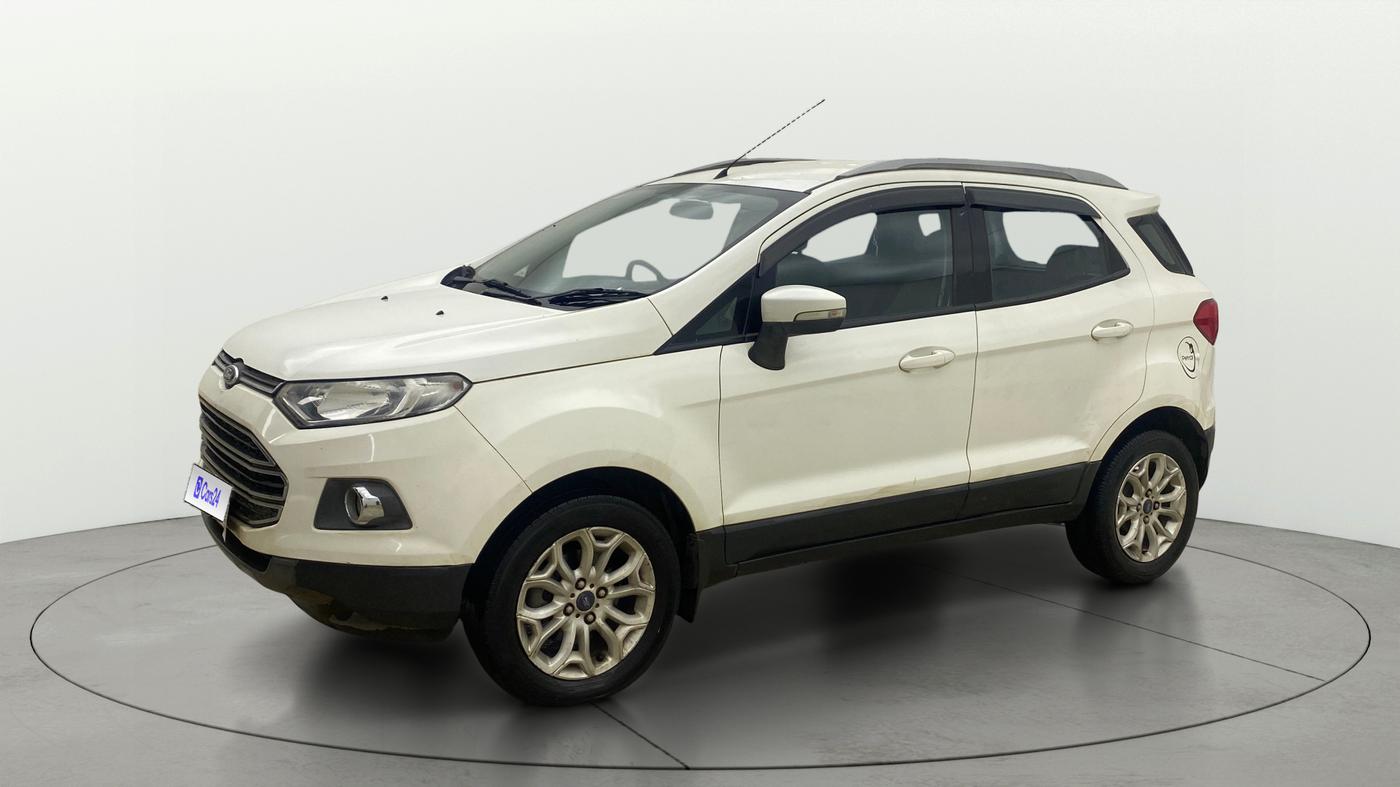 2013 Ford Ecosport TITANIUM 1.5L PETROL AT, Petrol, Automatic, 74,387 km, Left Front Diagonal