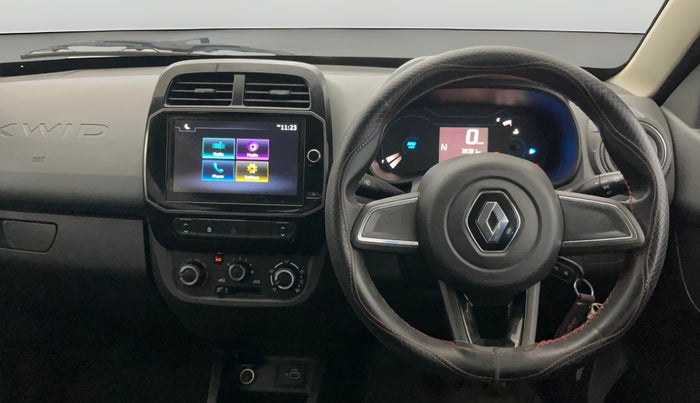 2019 Renault Kwid RXT 1.0 AMT (O), Petrol, Automatic, 38,432 km, Steering Wheel Close Up