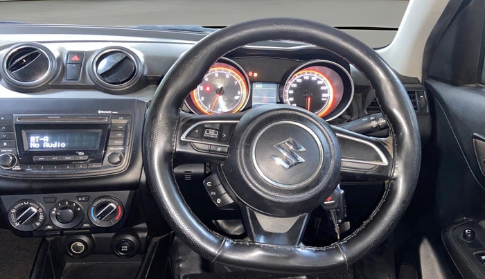 2020 Maruti Swift VXI, Petrol, Manual, 56,413 km, Steering Wheel Close Up
