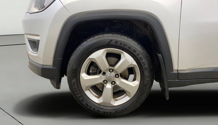 2017 Jeep Compass LIMITED 1.4 PETROL AT, Petrol, Automatic, 72,758 km, Left Front Wheel