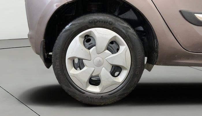 2017 Tata Tiago XT PETROL, CNG, Manual, 93,663 km, Right Rear Wheel
