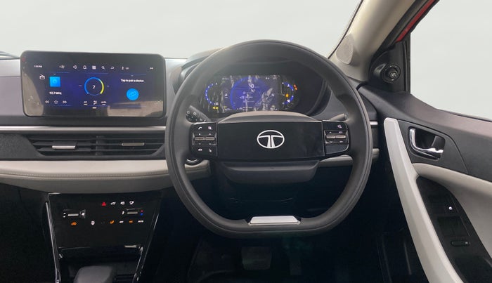 2024 Tata NEXON CREATIVE PLUS 1.2 REVOTRON 6 AMT DT, Petrol, Automatic, 4,273 km, Steering Wheel Close Up