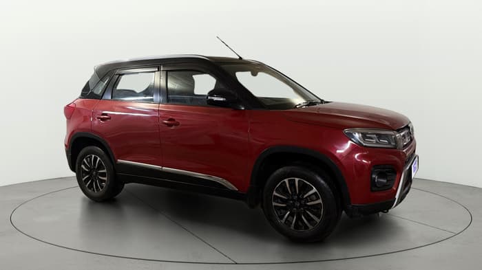 2021 Maruti Vitara Brezza ZXI PLUS DUAL TONE, Petrol, Manual, 38,098 km, Right Front Diagonal