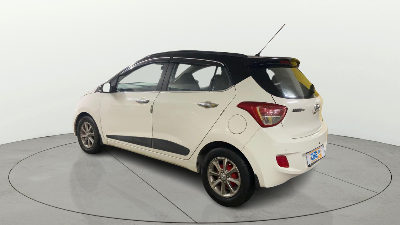 2016 Hyundai Grand i10 ASTA (O) AT 1.2 KAPPA VTVT, Petrol, Automatic, 52,189 km, Left Back Diagonal