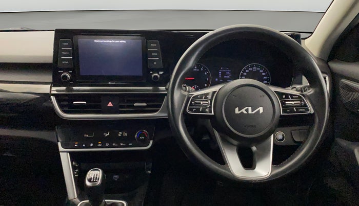 2022 KIA SELTOS HTK PLUS 1.5 IMT, Petrol, Manual, 68,922 km, Steering Wheel Close Up
