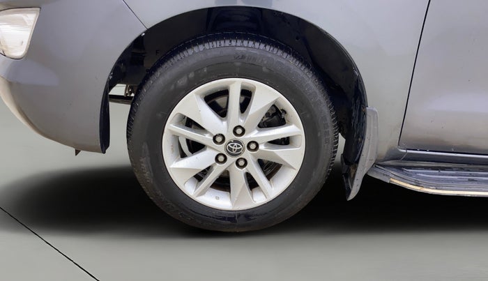 2018 Toyota Innova Crysta 2.4 GX 8 STR, Diesel, Manual, 1,06,871 km, Left Front Wheel