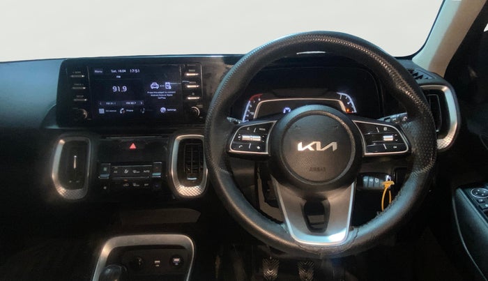 2021 KIA SONET HTK PLUS 1.2, Petrol, Manual, 44,830 km, Steering Wheel Close Up