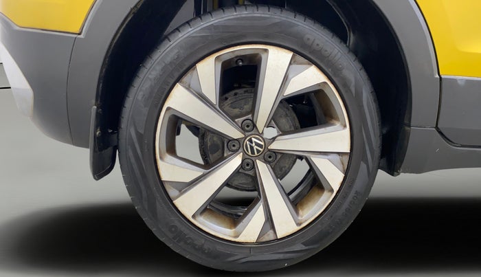2021 Volkswagen TAIGUN TOPLINE 1.0 TSI AT, Petrol, Automatic, 41,708 km, Right Rear Wheel