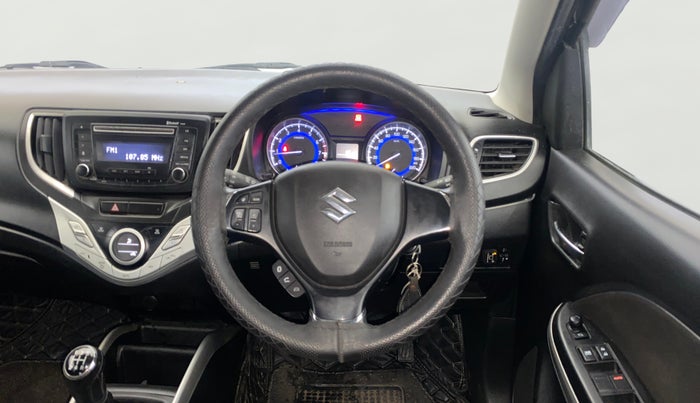 2018 Maruti Baleno DELTA PETROL 1.2, CNG, Manual, 54,926 km, Steering Wheel Close Up