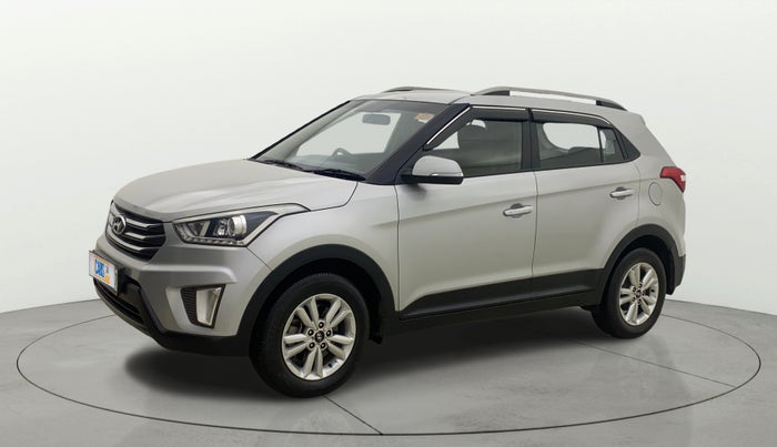 2018 Hyundai Creta SX PLUS 1.6 DIESEL, Diesel, Manual, 1,28,912 km, Left Front Diagonal
