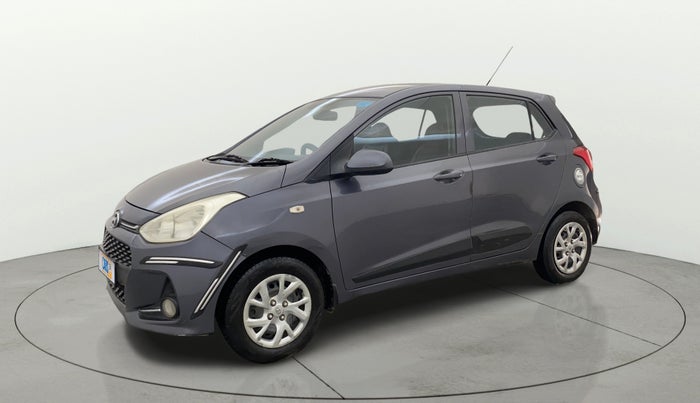 2017 Hyundai Grand i10 SPORTZ 1.2 KAPPA VTVT, Petrol, Manual, 1,03,882 km, Left Front Diagonal