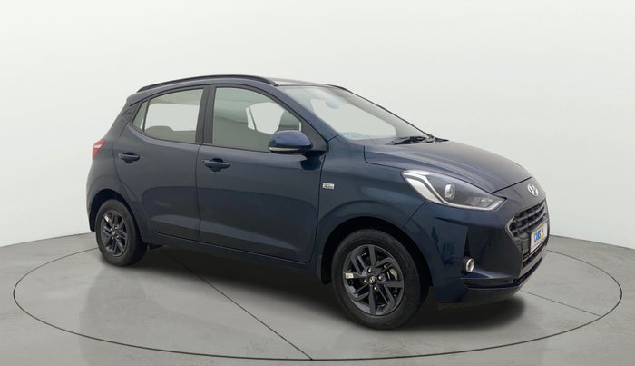2022 Hyundai GRAND I10 NIOS SPORTZ AMT 1.2 KAPPA VTVT, Petrol, Automatic, 23,377 km, Right Front Diagonal