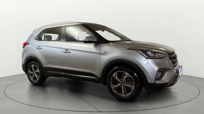 2019 Hyundai Creta SX AT 1.6 PETROL, Petrol, Automatic, 75,806 km, Right Front Diagonal