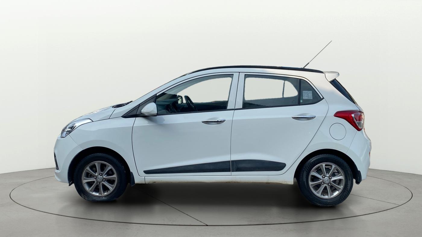 2016 Hyundai Grand i10 ASTA 1.2 KAPPA VTVT, Petrol, Manual, 1,07,242 km, Left Side
