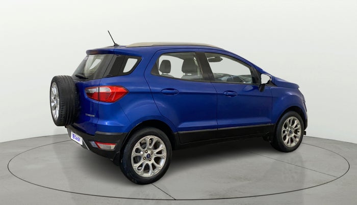 2018 Ford Ecosport TITANIUM + 1.5L PETROL AT, Petrol, Automatic, 70,288 km, Right Back Diagonal