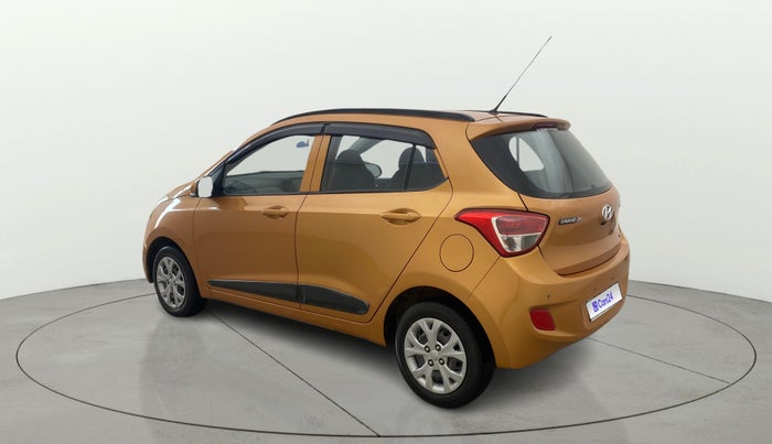 2015 Hyundai Grand i10 SPORTZ 1.2 KAPPA VTVT, Petrol, Manual, 82,147 km, Left Back Diagonal
