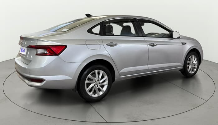 2022 Skoda SLAVIA AMBITION 1.0L TSI MT, Petrol, Manual, 35,731 km, Right Back Diagonal
