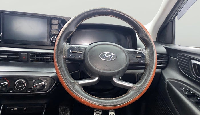 2020 Hyundai NEW I20 SPORTZ 1.0T GDI IMT, Petrol, Manual, 1,00,163 km, Steering Wheel Close Up